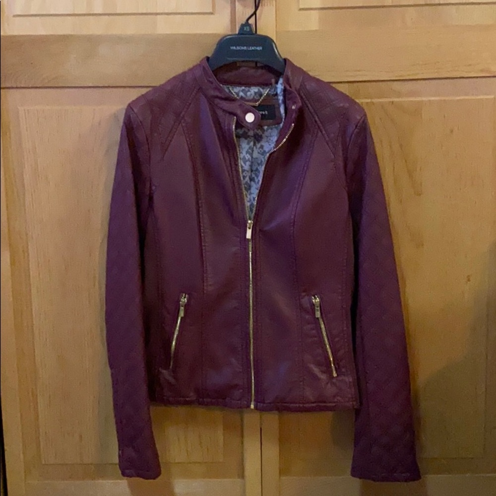 Leather jacket
